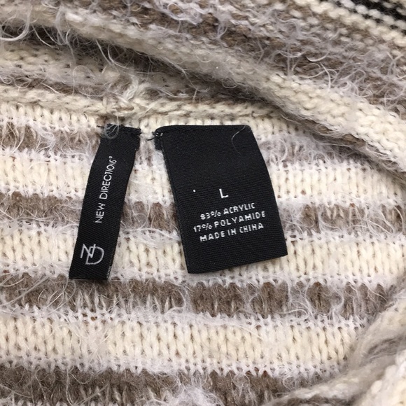 New Direction Tunic Striped Sweater - Picture 5 of 8